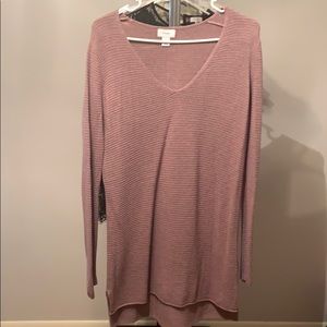 Old Navy V-Neck Tunic Sweater